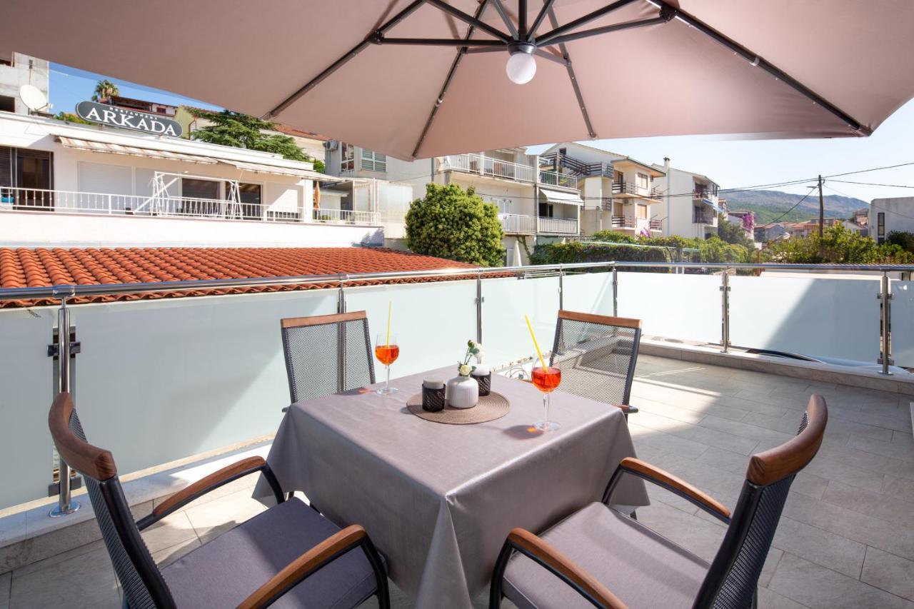 Apartment Villa Franko Maris Podstrana Bagian luar foto