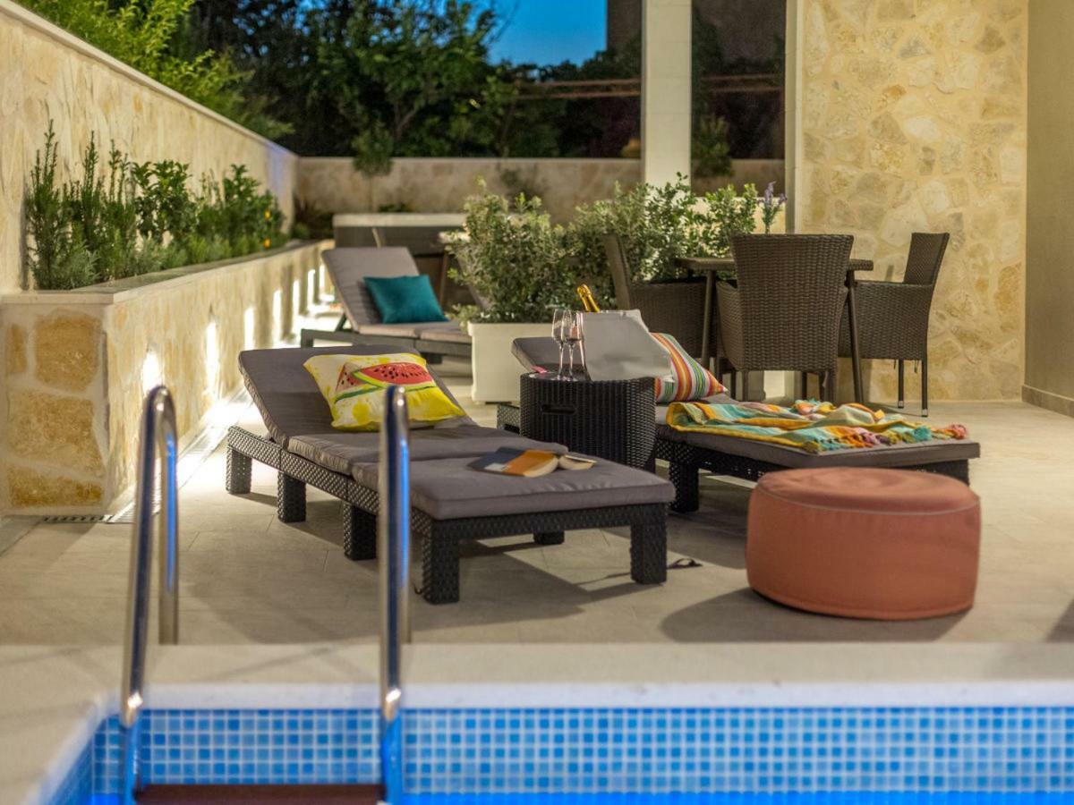 Apartment Villa Franko Maris Podstrana Bagian luar foto